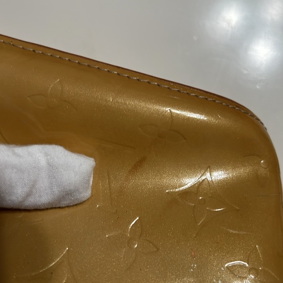 Louis Vuitton Vintage Yellow Vernis Houston Bag - Picture 14 of 16